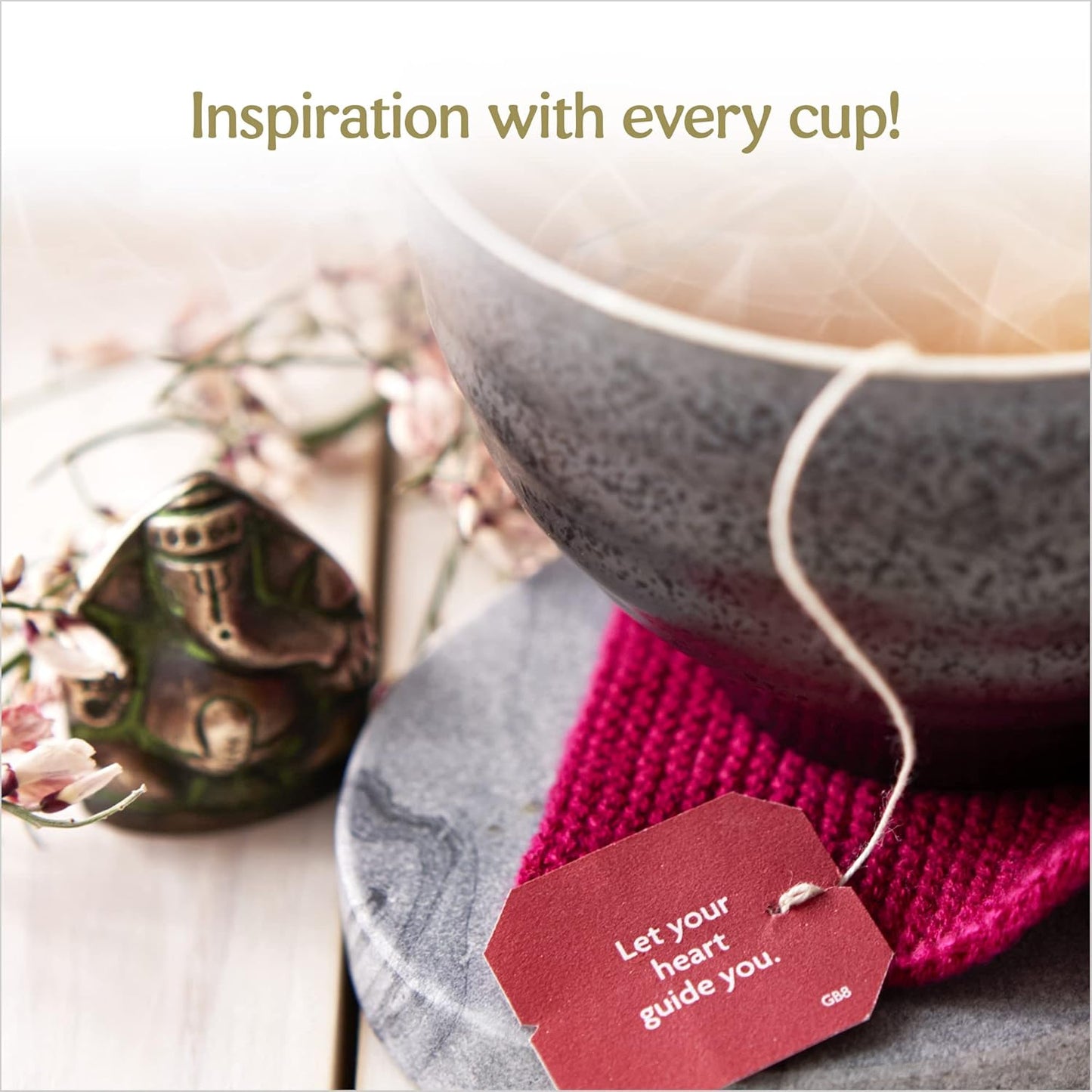 Yogi Tea, Berry Vanilla, Organic Herbal Tea, Naturally Caffeine Free, Blend of Red Berries, Vanilla and Elderflower, 6 Packs x 17 Tea Bags (102 Teabags Total)