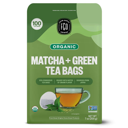 FGO Organic Milk Thistle Tea, 100 Count, Eco-Conscious Herbal Tea Bags, Resealable Bag, Caffeine Free, Packaging May Vary (Pack of 1)