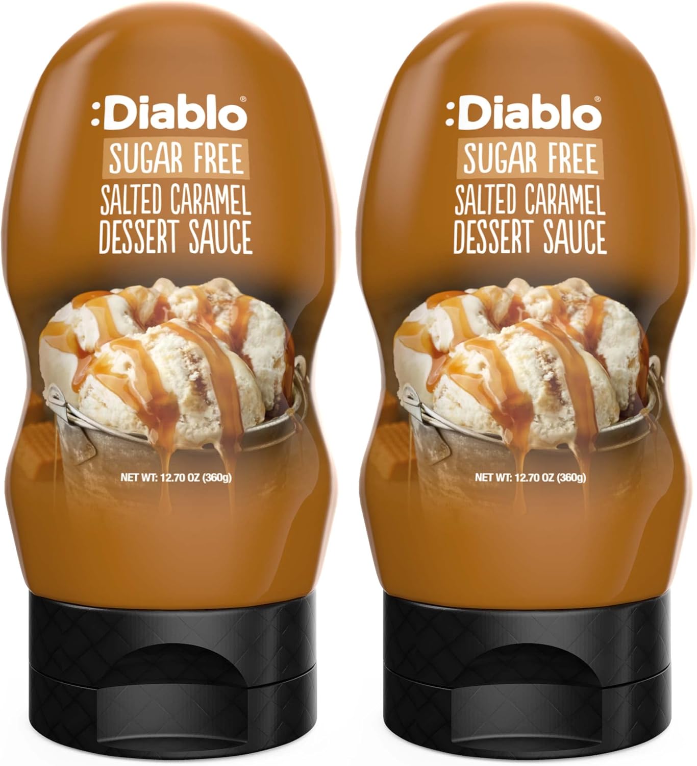 Diablo Dessert Sauce | No Added Sugar | Gluten Free | Diabetic Friendly | Hamper Available - Perfect for Gifting | 355g