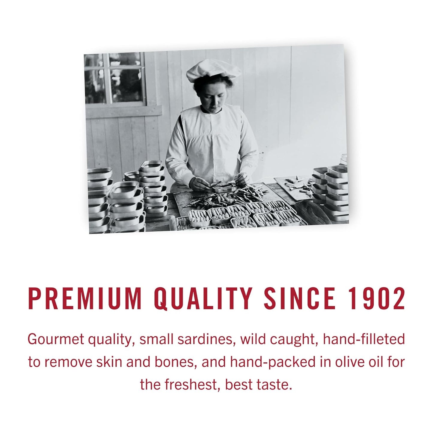 King Oscar Sardines in Water, 4.23 Ounce Cans (Pack of 1( Packaging May Vary), Skinless & Boneless, Wild Caught Canned Sardines, Low Sodium