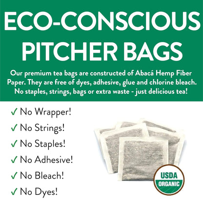 FGO Organic Nettle Leaf Tea, 100 Count, Eco-Conscious Tea Bags, Caffeine Free, Resealable Bag, Packaging May Vary (Pack of 1)