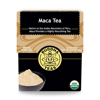 Buddha Teas Organic Dandelion Root Tea – 18 Bleach-Free Tea Bags – Caffeine-Free Tea with a Rich, Earthy Taste, Natural Source of Vitamins, Minerals, and Antioxidants, Kosher, GMO-Free