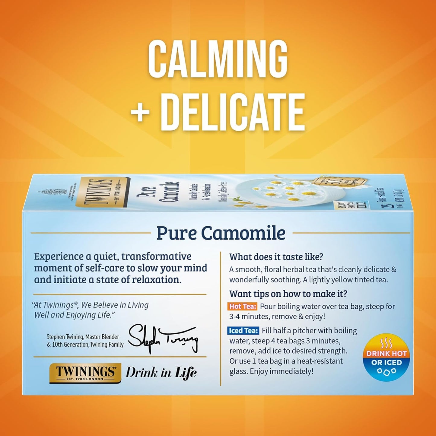 Twinings Wild Berries Herbal Tea Individually Wrapped Bags, 20 Count (Pack of 1), Full-Flavoured, Naturally Caffeine-Free, Enjoy Hot or Iced, 20 Teabags