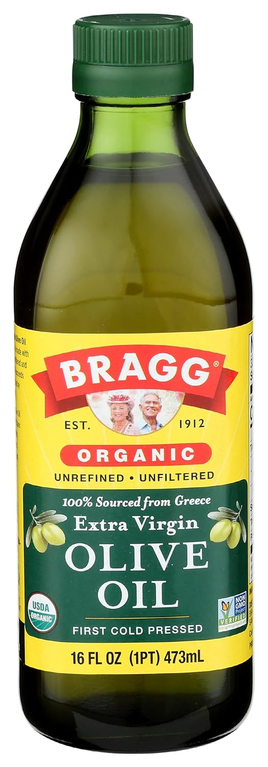 Bragg Olive Oil, Organic Extra Virgin, 16 fl oz