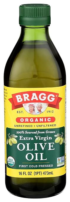 Bragg Olive Oil, Organic Extra Virgin, 16 fl oz