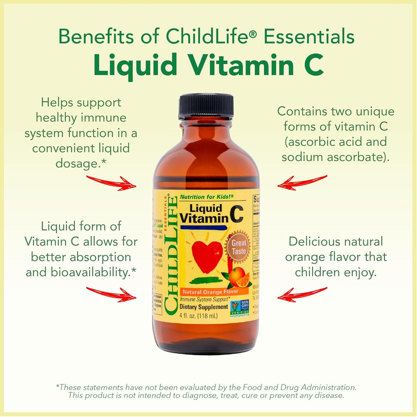 ChildLife Essentials Immune Support  for Infants, Babies, Kids, and Toddlers - Vitamin D3 Natural Berry Drops, Liquid Vitamin C Natural Orange, Echinacea Natural Orange, and First Defense