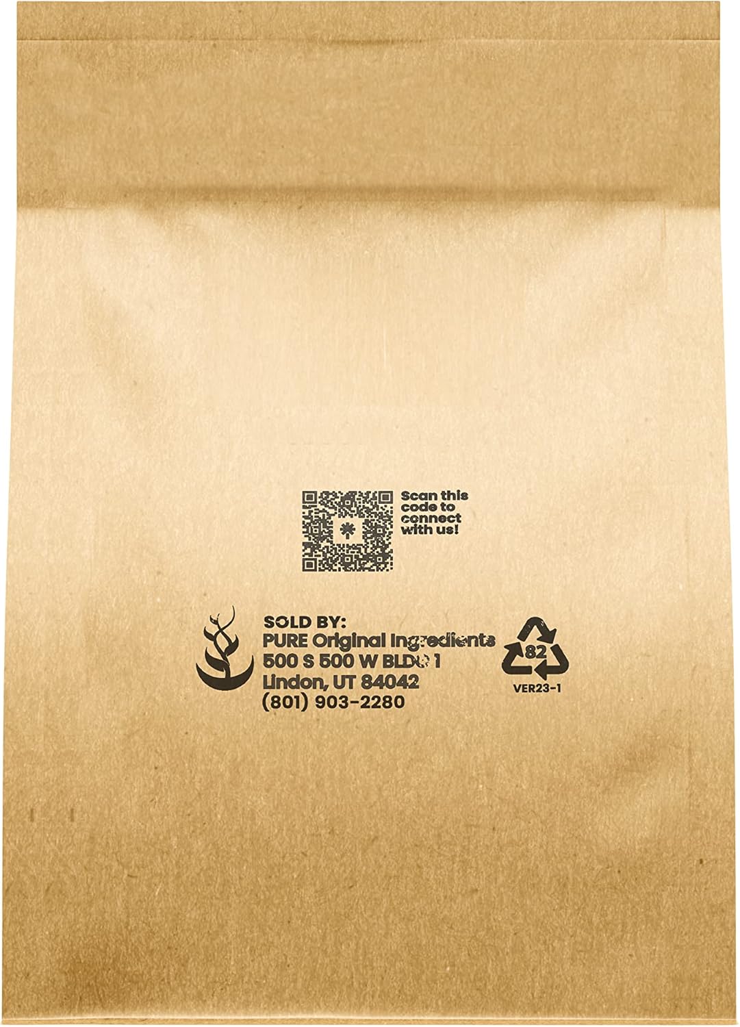 Pure Original Ingredients Epsom Salt Pure Magnesium Sulfate, Food Grade, Soaking Solution (1 Pound)