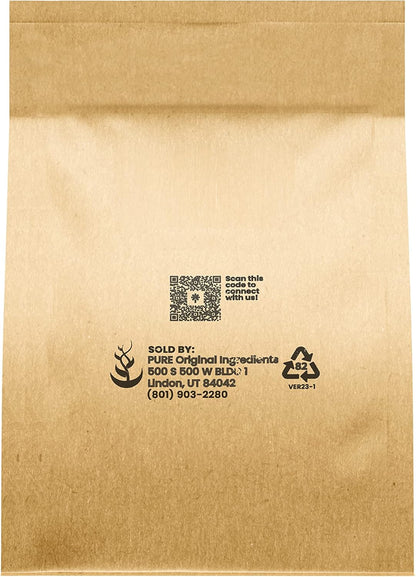 Pure Original Ingredients Epsom Salt Pure Magnesium Sulfate, Food Grade, Soaking Solution (1 Pound)