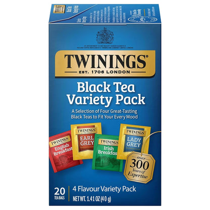 Twinings Mango & Pineapple Herbal Tea Individually Wrapped Bags, 20 Count (Pack of 6), Naturally Caffeine-Free, Enjoy Hot or Iced, 120 Teabags