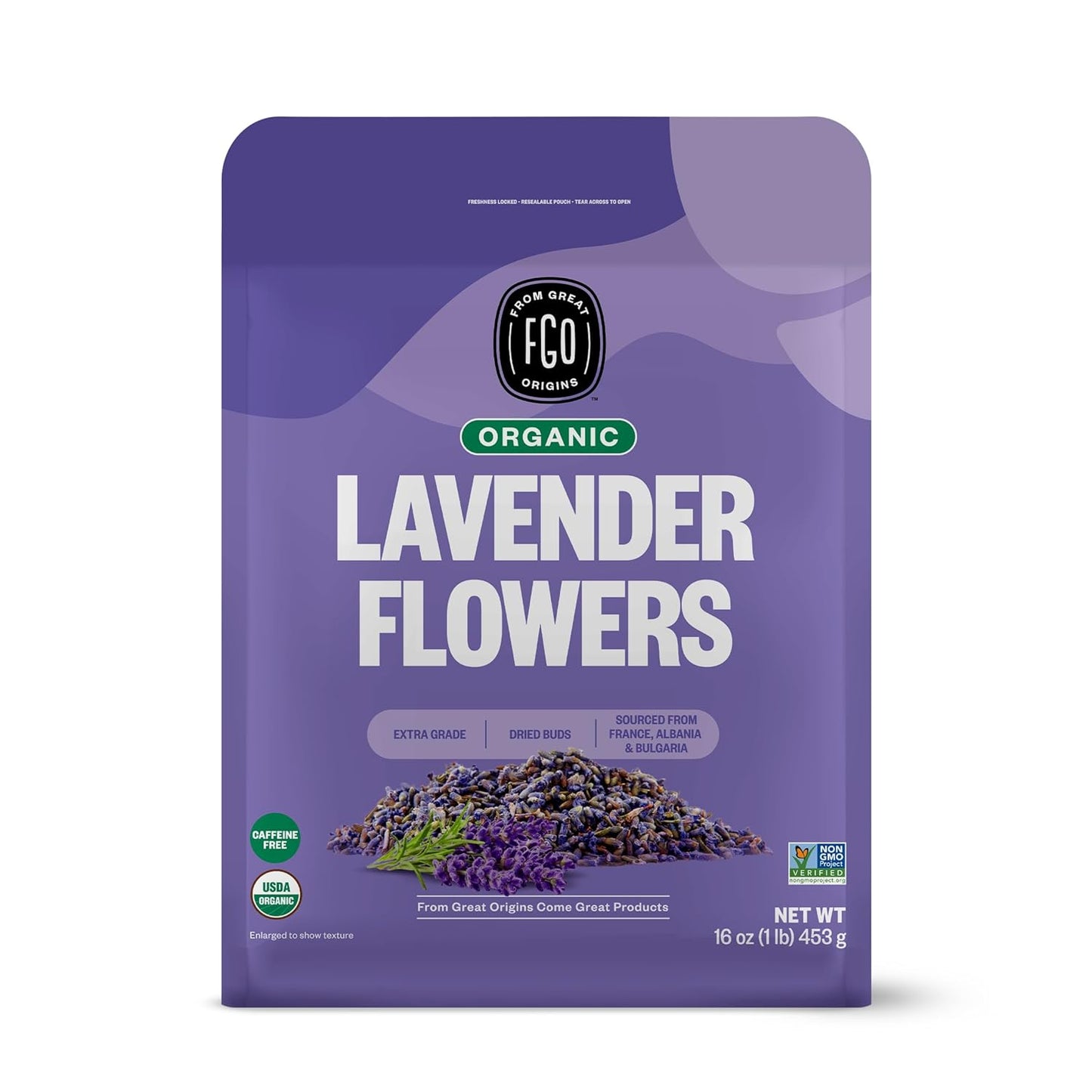 FGO Organic Milk Thistle Tea, 100 Count, Eco-Conscious Herbal Tea Bags, Resealable Bag, Caffeine Free, Packaging May Vary (Pack of 1)