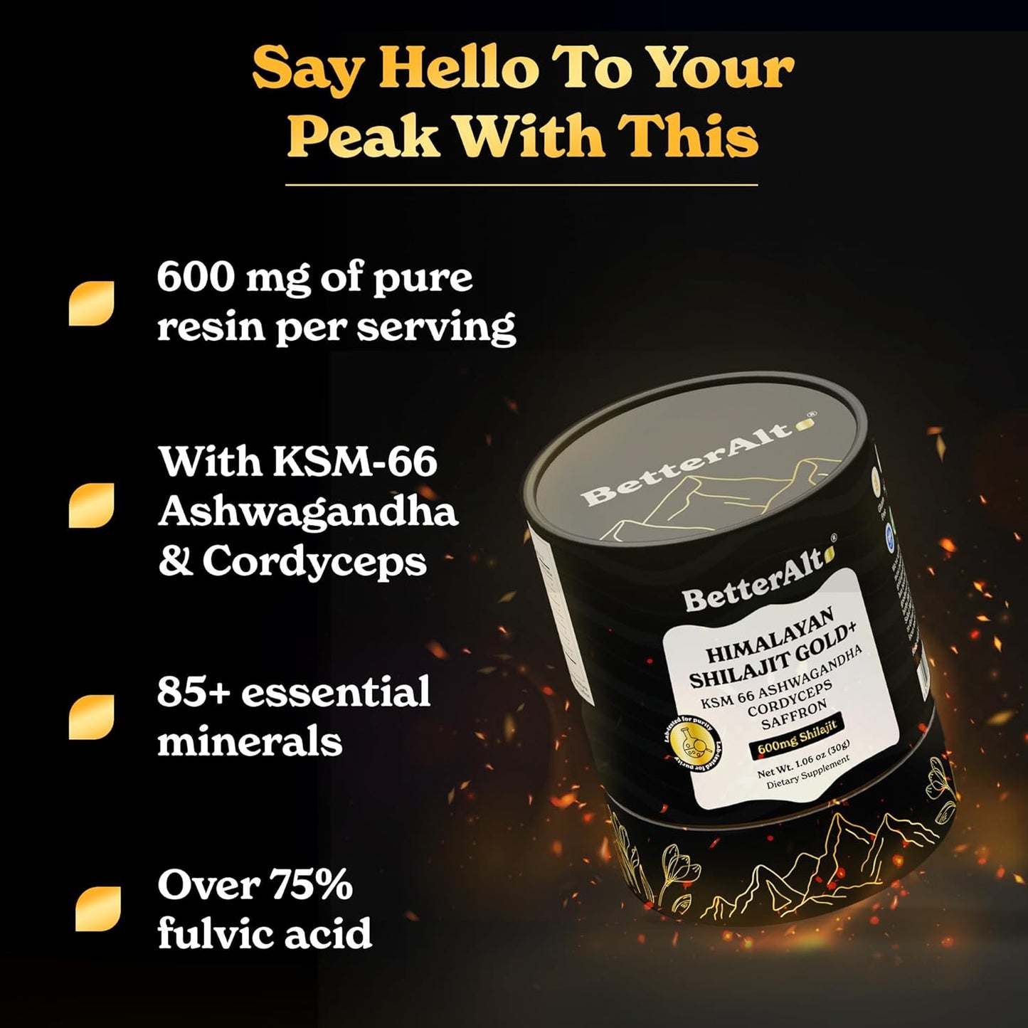 Better Alt Shilajit Resin