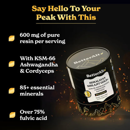 Better Alt Shilajit Resin