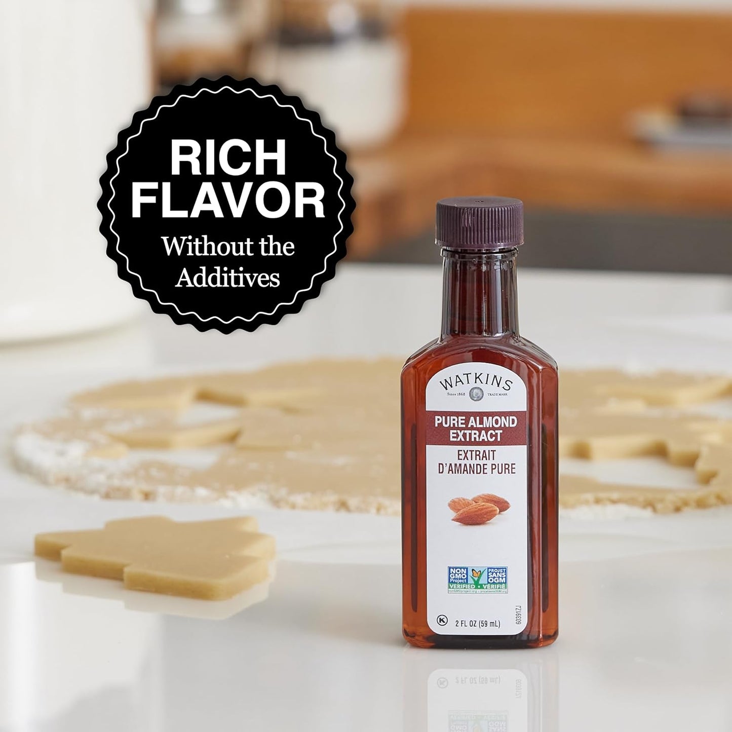 Watkins Organic Pure Vanilla Alcohol Free Flavoring, 2 Fl. Oz (Pack of 1)