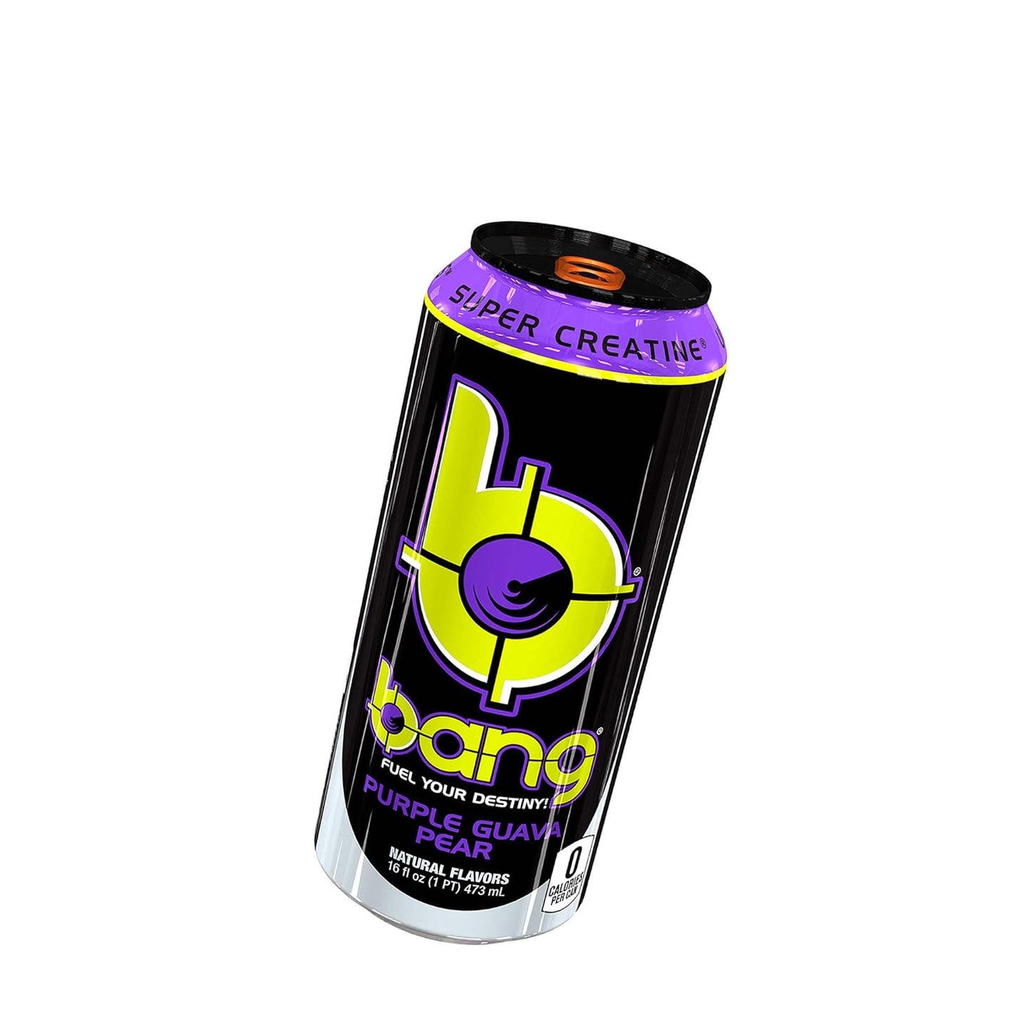 Bang Energy Nectarine Blueberry, Sugar-Free Energy Drink , 16-Ounce.