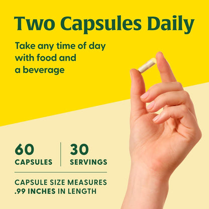 Megafood Magnesium 300 Mg - Highly Absorbable Blend of Magnesium Glycinate, Citrate & Malate to Help Support Heart, Nerve Health & Relaxation - 120 Capsules (60 Servings)