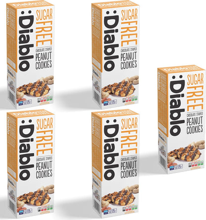 Diablo No Added Sugar Digestive Cookies – Low Sugar Snacks, Cookies Biscuits for All, Sweetened with Maltitol, Ideal for Gifting, Festive Hampers, Holiday Events & Special Occasions – 150g Pack of 1