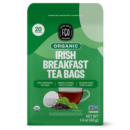 FGO Organic Milk Thistle Tea, 100 Count, Eco-Conscious Herbal Tea Bags, Resealable Bag, Caffeine Free, Packaging May Vary (Pack of 1)