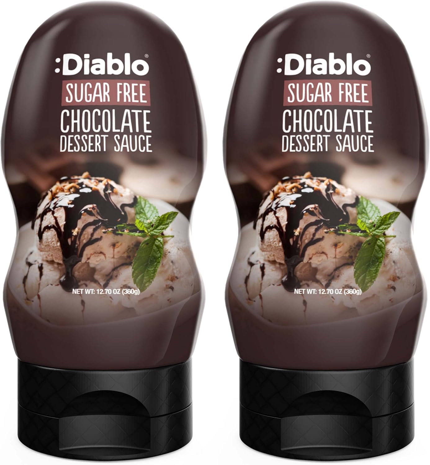 Diablo Dessert Sauce | No Added Sugar | Gluten Free | Diabetic Friendly | Hamper Available - Perfect for Gifting | 355g