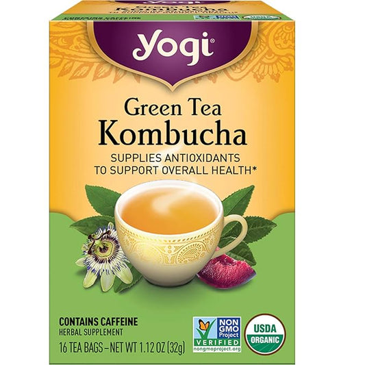 Yogi Tea Kombucha Green Tea 16 ea