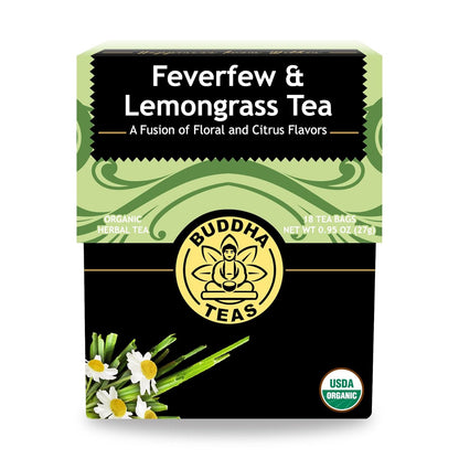 Buddha Teas Organic Dandelion Root Tea – 18 Bleach-Free Tea Bags – Caffeine-Free Tea with a Rich, Earthy Taste, Natural Source of Vitamins, Minerals, and Antioxidants, Kosher, GMO-Free