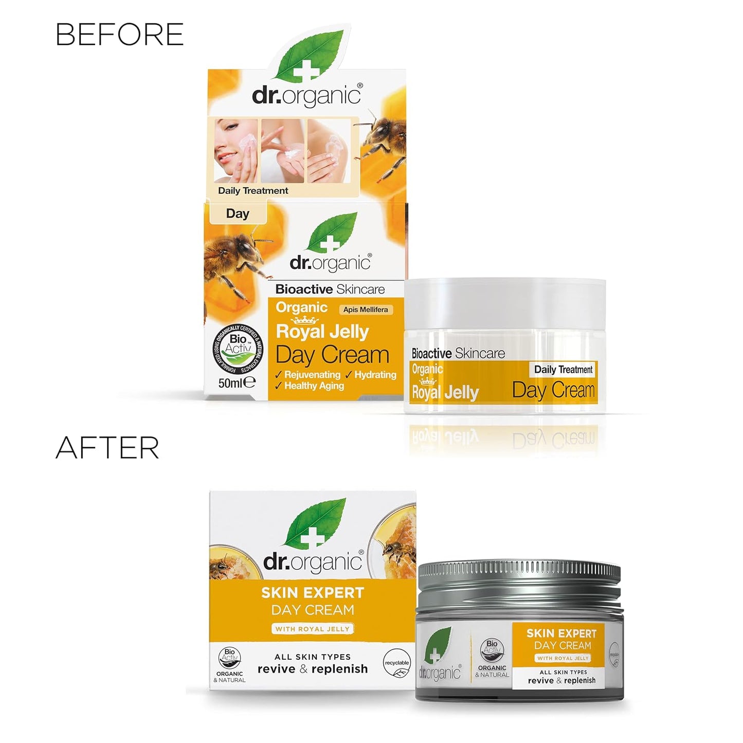 Dr Organic Royal Jelly Day Cream 50ml by Dr. Organic