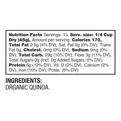 BetterBody Foods Organic Quinoa, 1 Lb