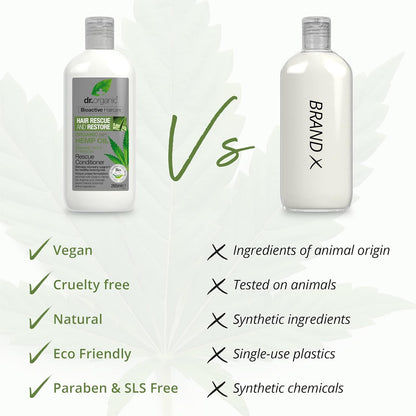 Dr Organic Hemp Oil Rescue Conditioner 265ml