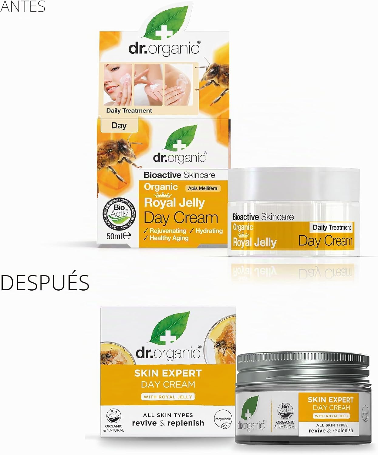 Dr Organic Royal Jelly Day Face Cream 50ml