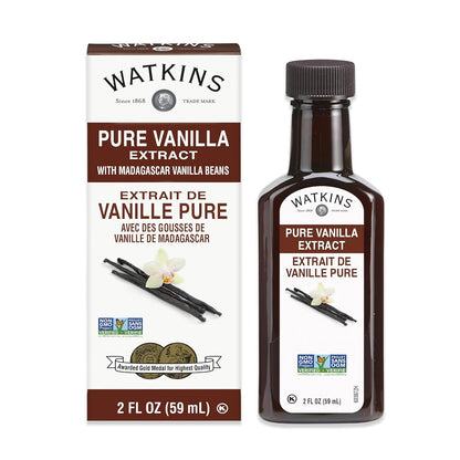 Watkins Organic Pure Vanilla Alcohol Free Flavoring, 2 Fl. Oz (Pack of 1)