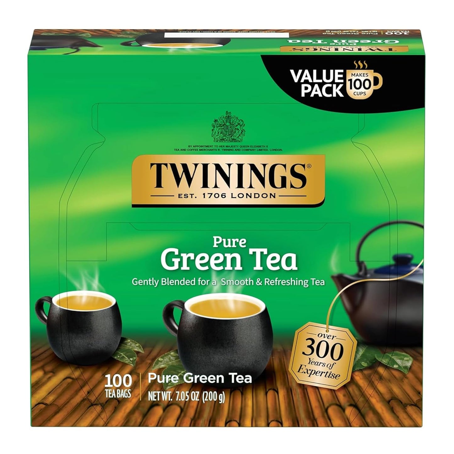 Twinings Mango & Pineapple Herbal Tea Individually Wrapped Bags, 20 Count (Pack of 6), Naturally Caffeine-Free, Enjoy Hot or Iced, 120 Teabags