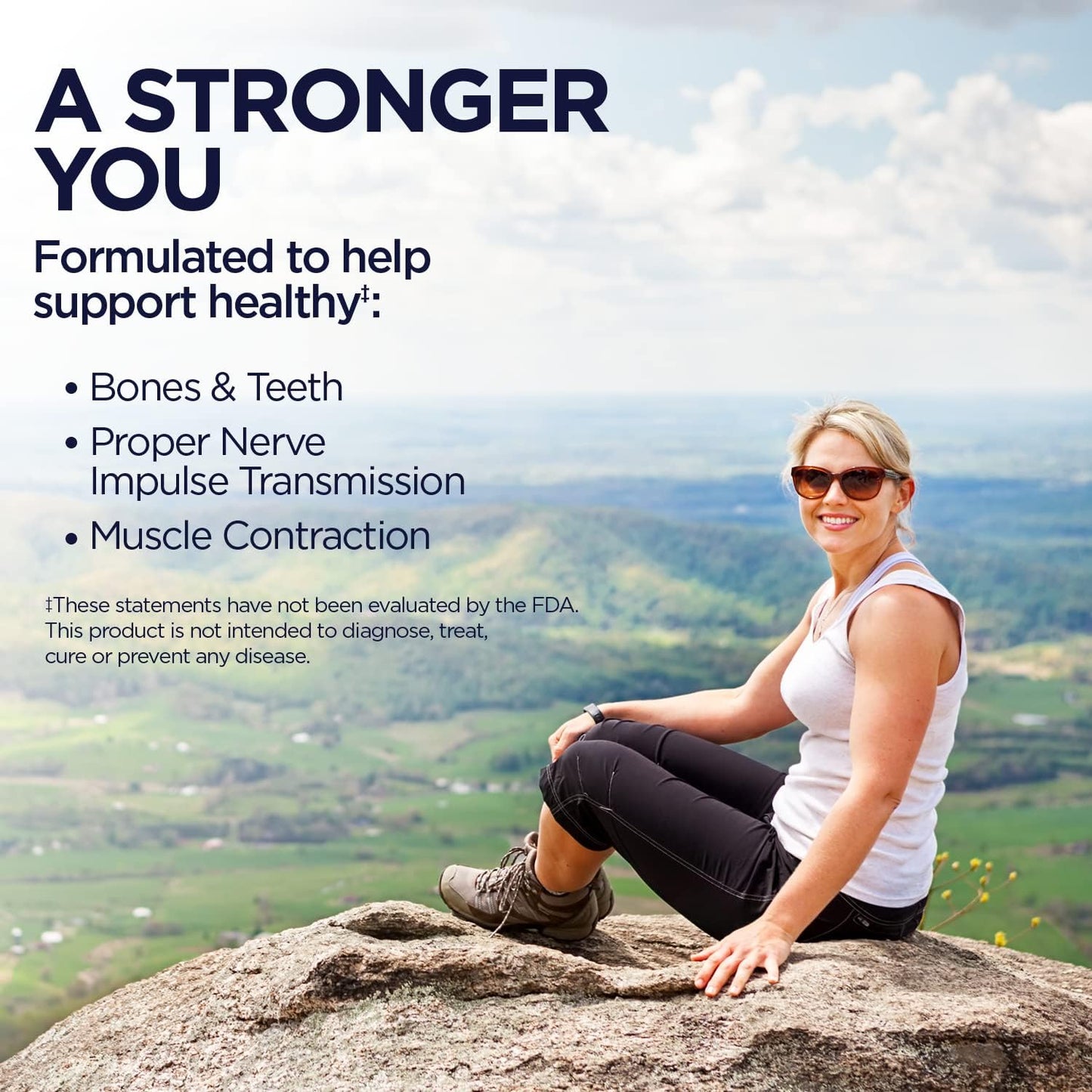 KAL Calcium Citrate Chewable Mixed Fruit Supplement, 60 Count