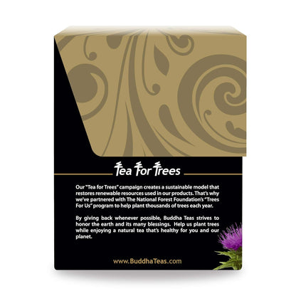 Buddha Teas Organic Dandelion Root Tea – 18 Bleach-Free Tea Bags – Caffeine-Free Tea with a Rich, Earthy Taste, Natural Source of Vitamins, Minerals, and Antioxidants, Kosher, GMO-Free