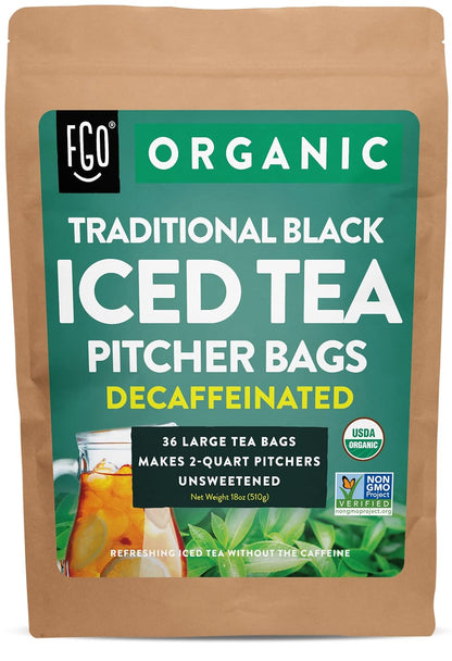FGO Organic White Tea, Eco-Conscious Tea Bags, Packaging May Vary, 100 Count (Pack of 1)
