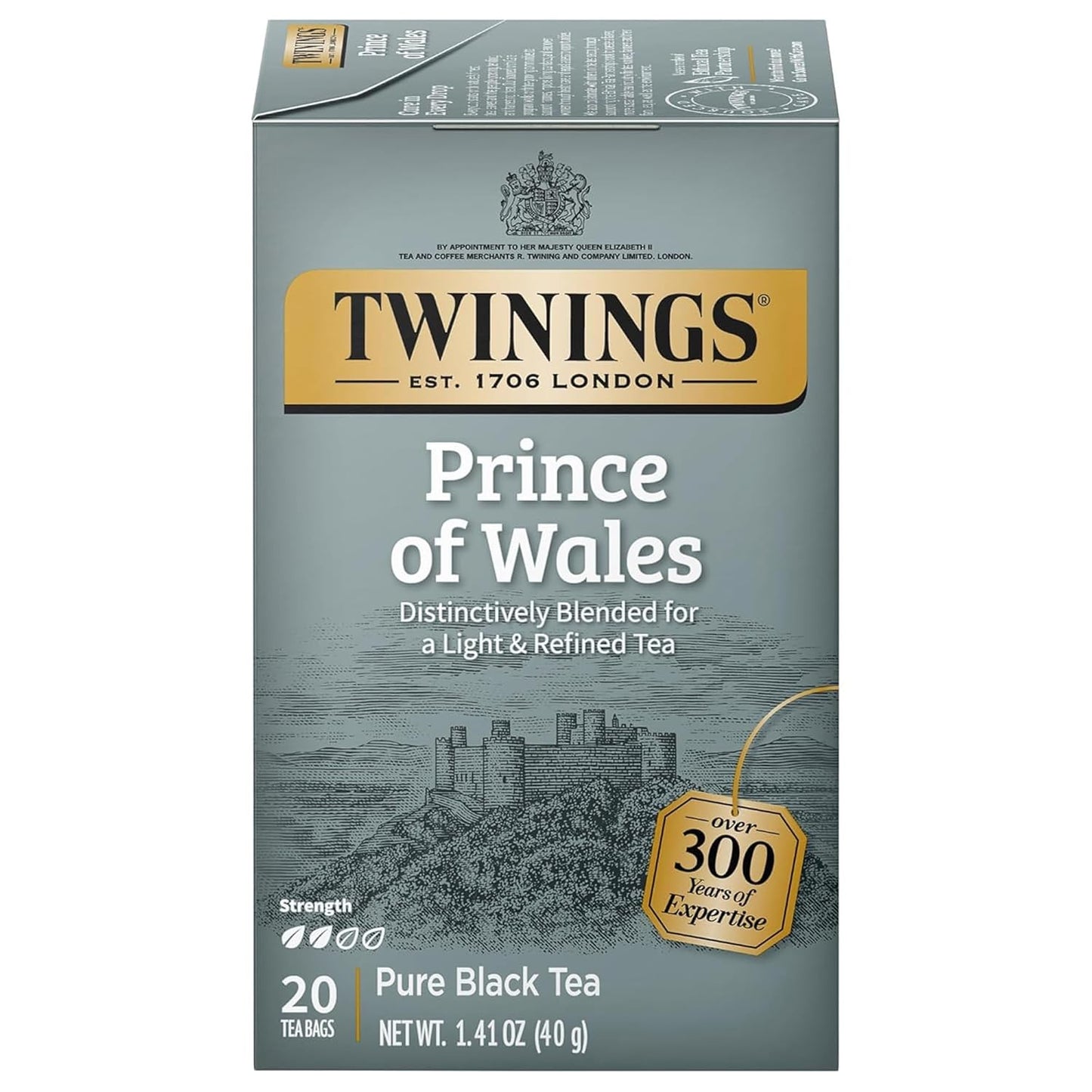 Twinings Wild Berries Herbal Tea Individually Wrapped Bags, 20 Count (Pack of 1), Full-Flavoured, Naturally Caffeine-Free, Enjoy Hot or Iced, 20 Teabags