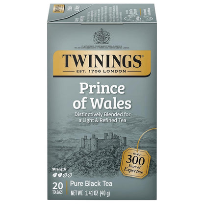 Twinings Mango & Pineapple Herbal Tea Individually Wrapped Bags, 20 Count (Pack of 6), Naturally Caffeine-Free, Enjoy Hot or Iced, 120 Teabags
