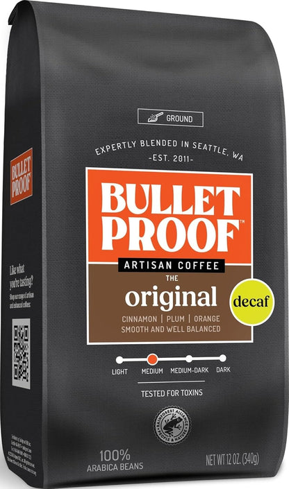 Bulletproof Original Medium Roast Ground Coffee, 12 oz