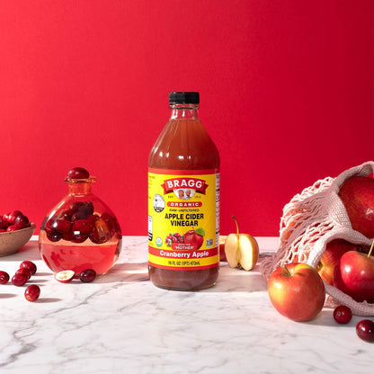 Bragg Organic Apple Cider Vinegar Cranberry Apple 473ml