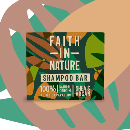 Faith In Nature Natural Dragon Fruit Shampoo Bar, Revitalising, Vegan and Cruelty Free, No SLS or Parabens, For Normal to Dry Hair, 85 g