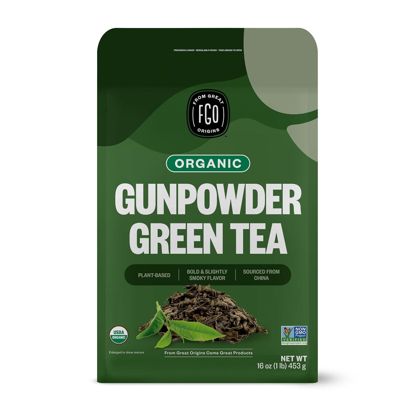 FGO Organic Milk Thistle Tea, 100 Count, Eco-Conscious Herbal Tea Bags, Resealable Bag, Caffeine Free, Packaging May Vary (Pack of 1)