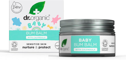 Dr Organic Baby Bum Balm with Calendula, 50ml
