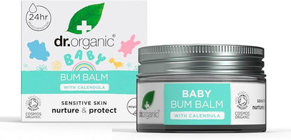 Dr Organic Baby Bum Balm with Calendula, 50ml