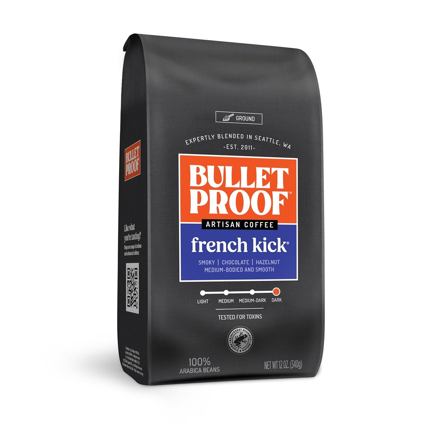 Bulletproof Original Medium Roast Ground Coffee, 12 oz