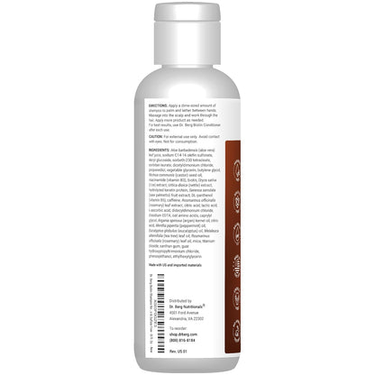 Dr. Berg Biotin Shampoo for Women & Men - Infused with Argan Oil, Biotin, & Revitalizing Botanicals - 8 Fl Oz