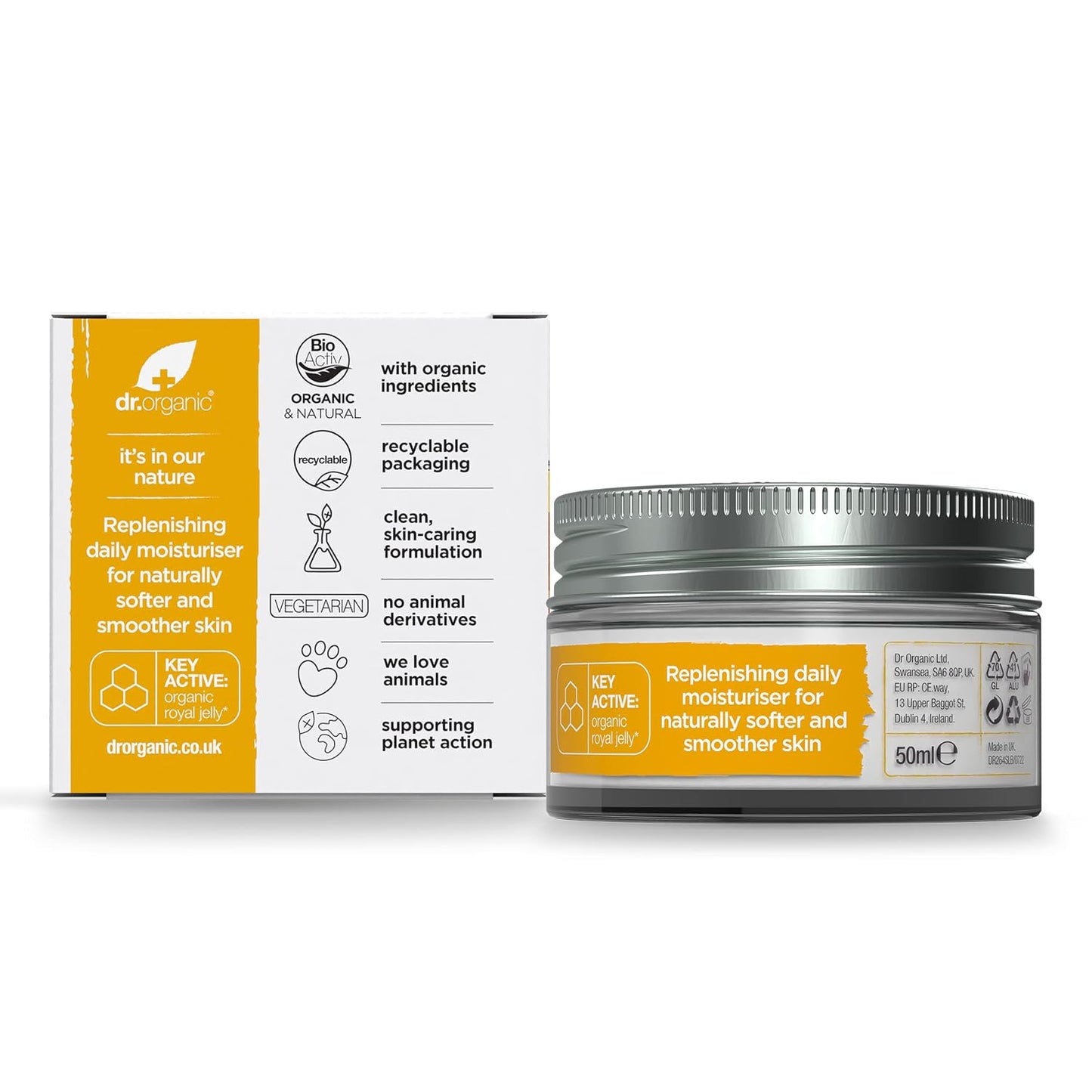 Dr Organic Royal Jelly Day Cream 50ml by Dr. Organic