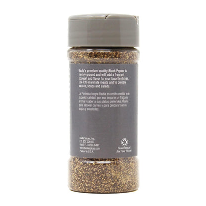 Badia Pepper Ground Black, 3.5oz