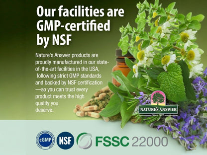 Nature’s Answer Gymnema Leaf Alcohol-Free Liquid Extract - 30ml