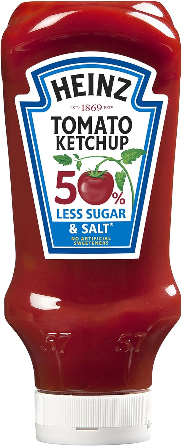 Heinz Tomato Ketchup 50% Less Sugar & Salt 800ml