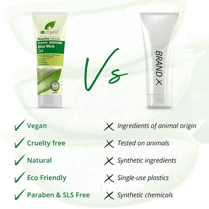 Dr Organic Aloe Vera Cucumber Gel 200ml