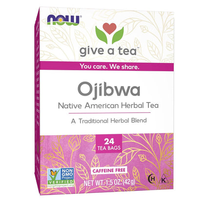 Give A Tea TLC Throat & Lung Care Elderberry Tea Blend, Caffeine-Free, Kosher, Halal, Non-GMO, 24 Tea Bags, 1.7 Ounce (Pack of 6)