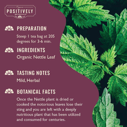 Organic Positively Botanicals Company, Anise Seed Herbal Tea Bags, 20 Count